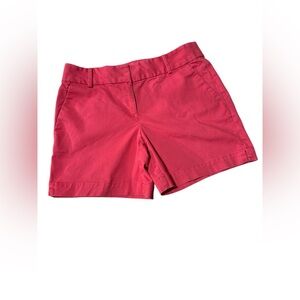 LOFT Watermelon Flat Front Shorts in  Women's Size 4